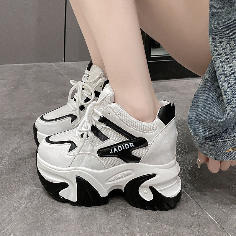 Damen Chunky Sneakers mit modischem Design und extraleichtem Fußbett R&B