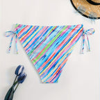 Damen Bikinihose mit seitlichen BindR&Bändern R&B