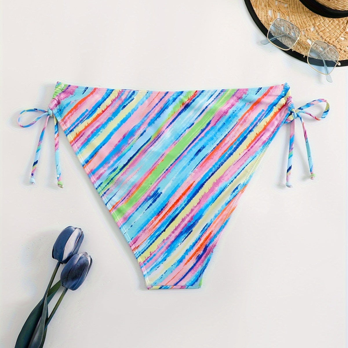 Damen Bikinihose mit seitlichen BindR&Bändern R&B