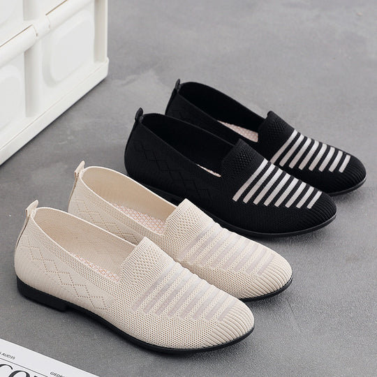 Damen Bequeme Slip-On Schuhe R&B