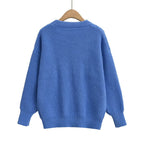 Damen Strickpullover mit aufwendigem Strukturmuster R&B
