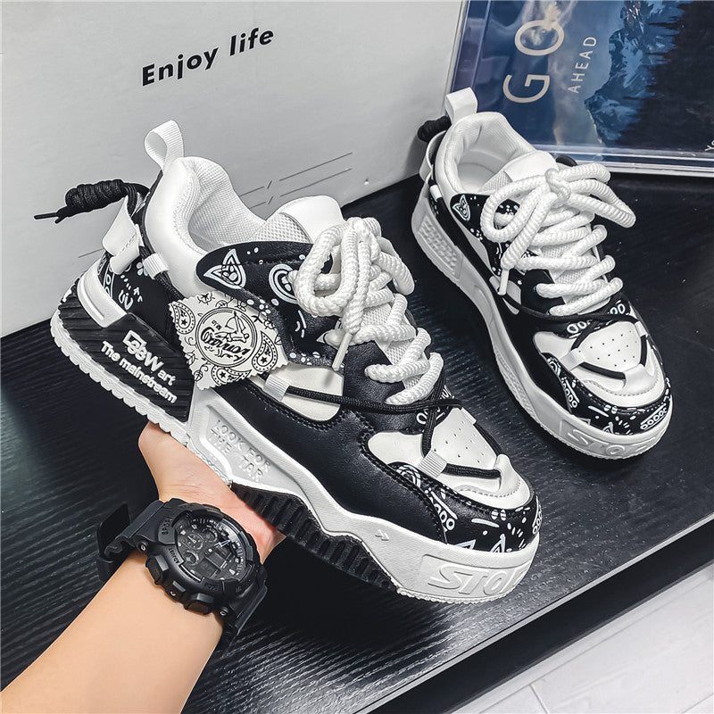 Damen Sportliche Trend Sneakers mit außergewöhnlichem Design R&B