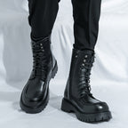 Damen Hohe Schnürboots mit rutschfester Sohle und robustem Obermaterial R&B