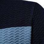 Herren Polo-Shirt mit modernen Strukturmustern