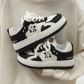 Damen Sportliche Sneaker mit niedlichem Tier-Motiv R&B