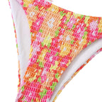 Damen Bandeau-Bikini mit verspieltem Rüschen-Design R&B
