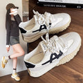 Damen Sportliche Sneakers mit dicker Profilsohle und atmungsaktivem Obermaterial R&B