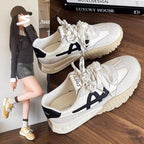 Damen Sportliche Sneakers mit dicker Profilsohle und atmungsaktivem Obermaterial R&B