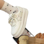 Damen Sportliche Sneakers mit verspielten Applikationen R&B