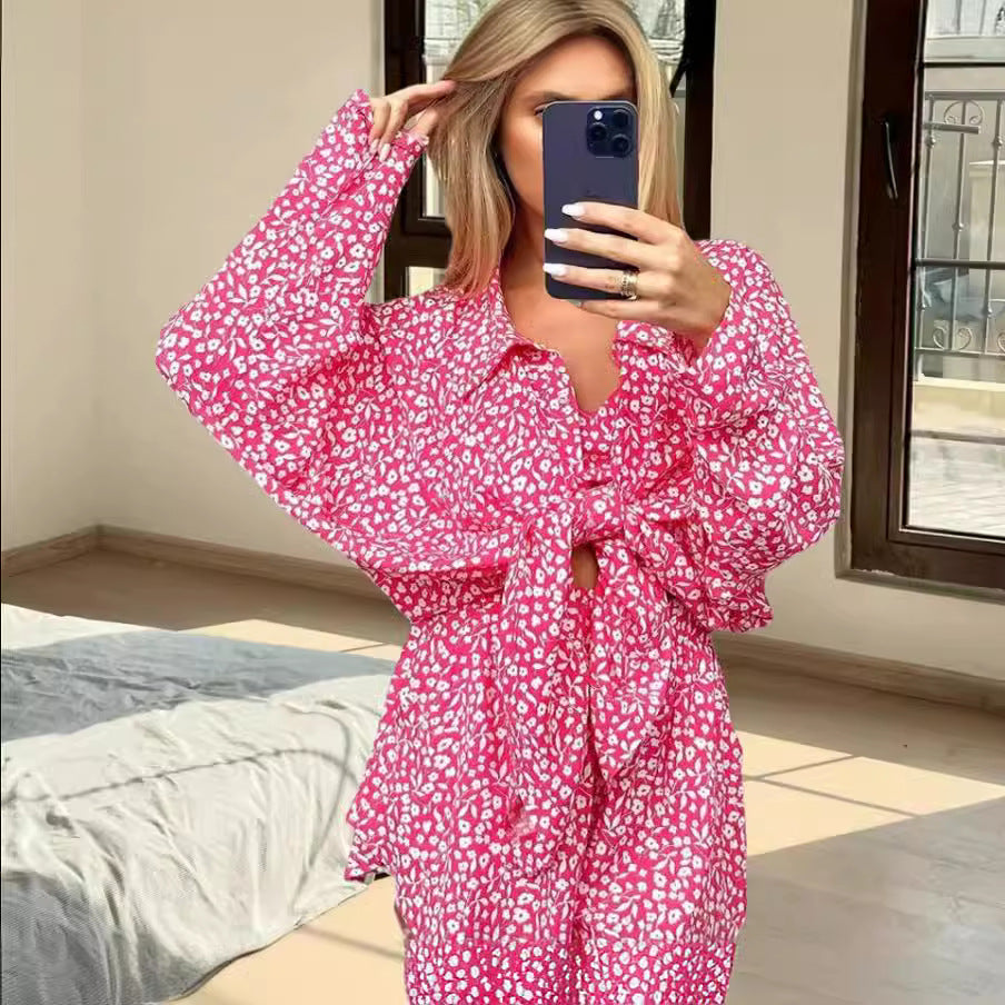 Damen Blusenkleid mit schickem Auschnitt R&B