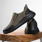 Damen Atmungsaktive Slip-On Sneakers mit weicher Sohle R&B
