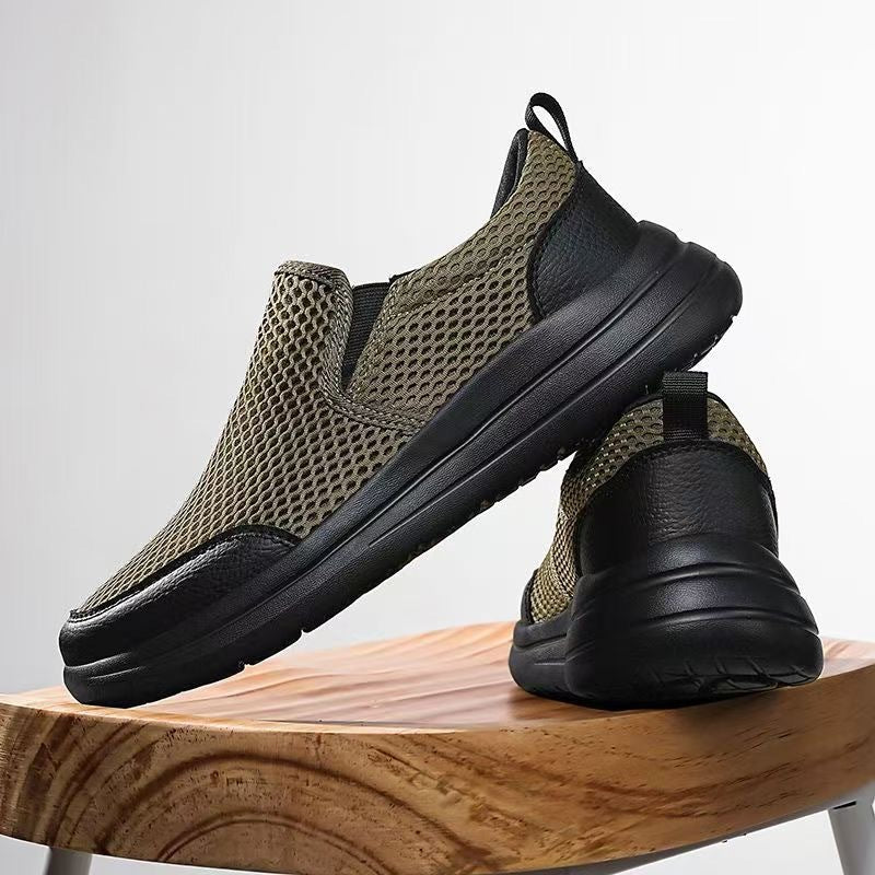 Damen Atmungsaktive Slip-On Sneakers mit weicher Sohle R&B