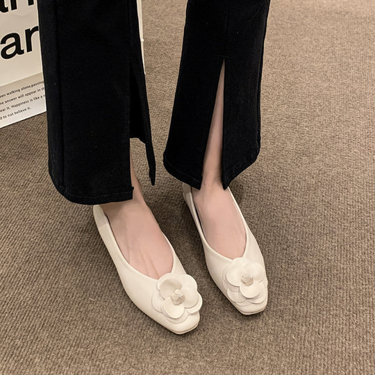 Damen Ballerinas mit floralem Dekor R&B