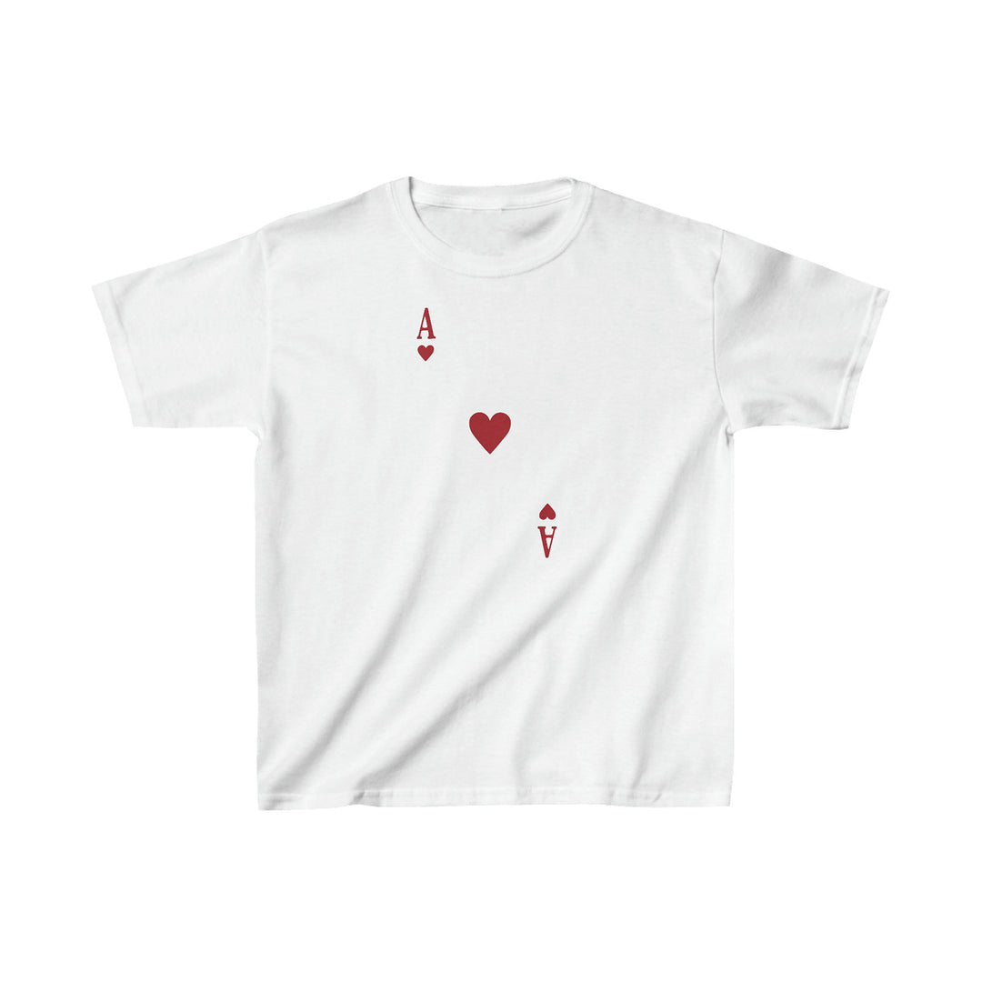 Damen T-Shirt mit verziertem Herz-Motiv R&B