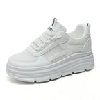 Damen Chunky Sneakers mit dämpfender Sohle und atmungsaktiver Oberflächenstruktur R&B