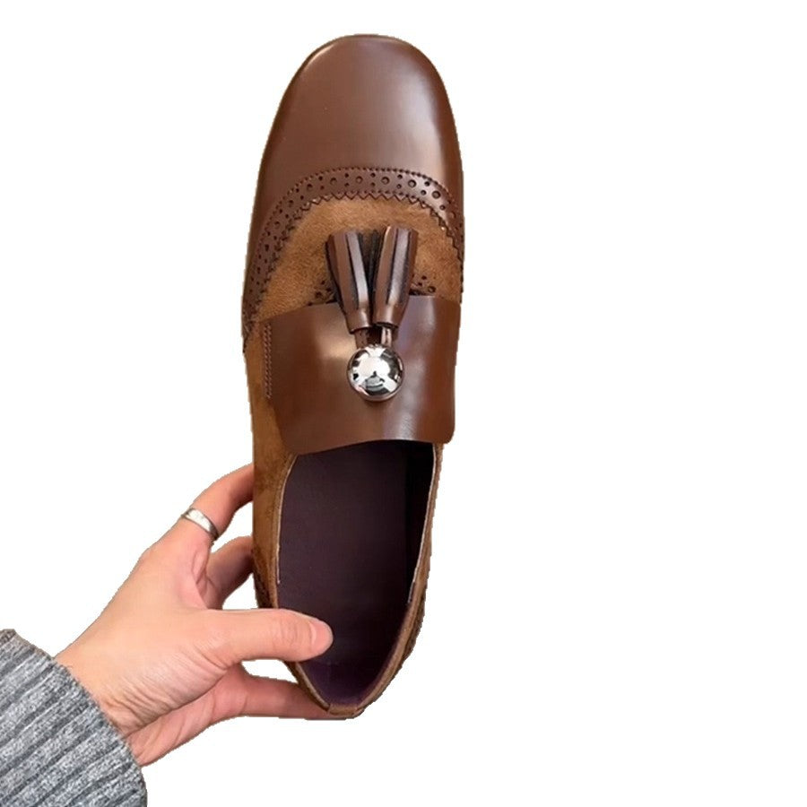 Damen Mokassins mit dekorativen Quasten und edlen Details R&B