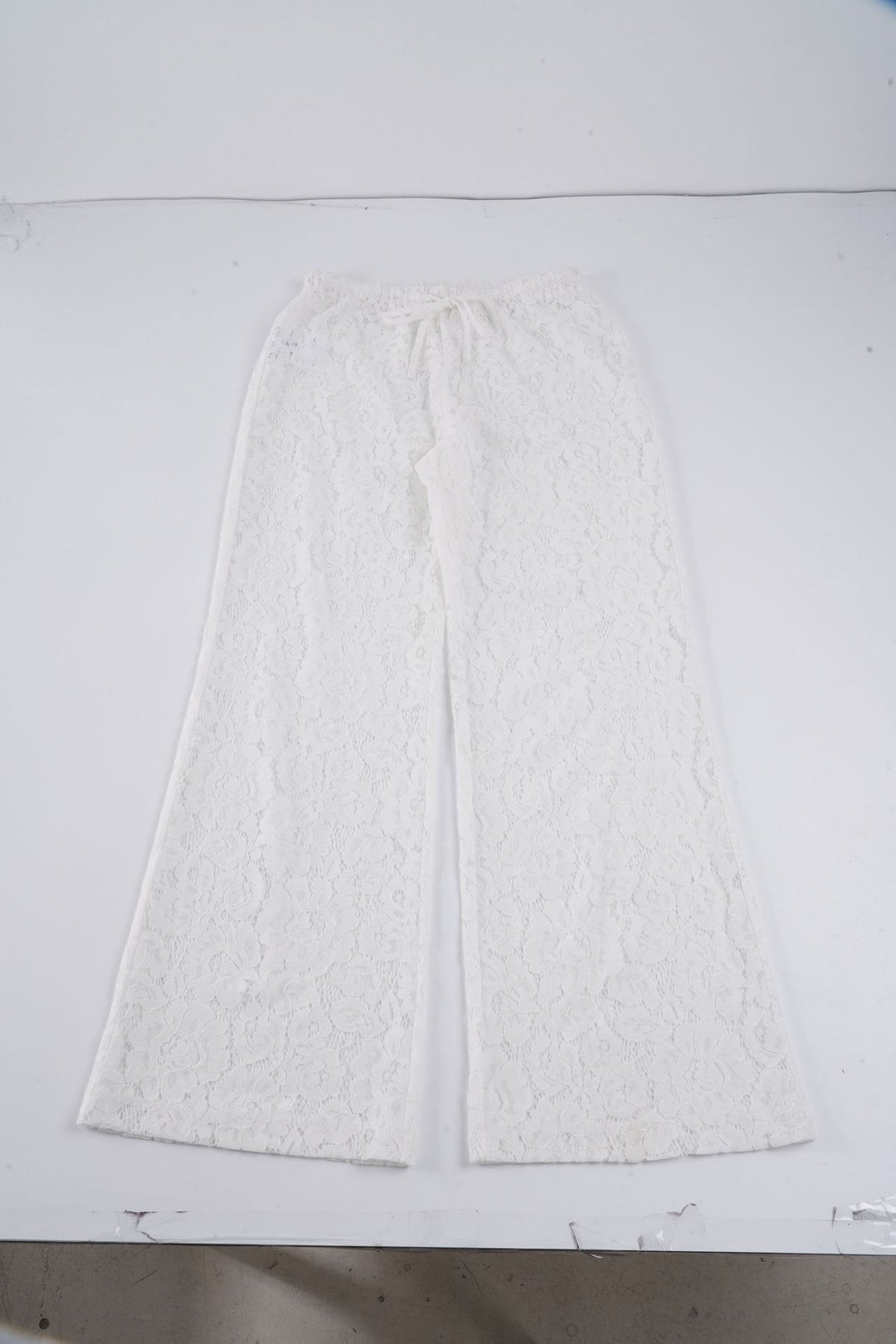 Damen elegante Spitzenhose R&B
