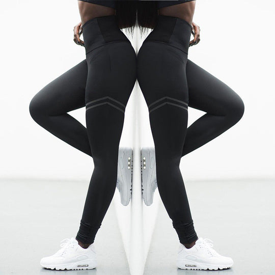 Damen Kompression Leggings R&B
