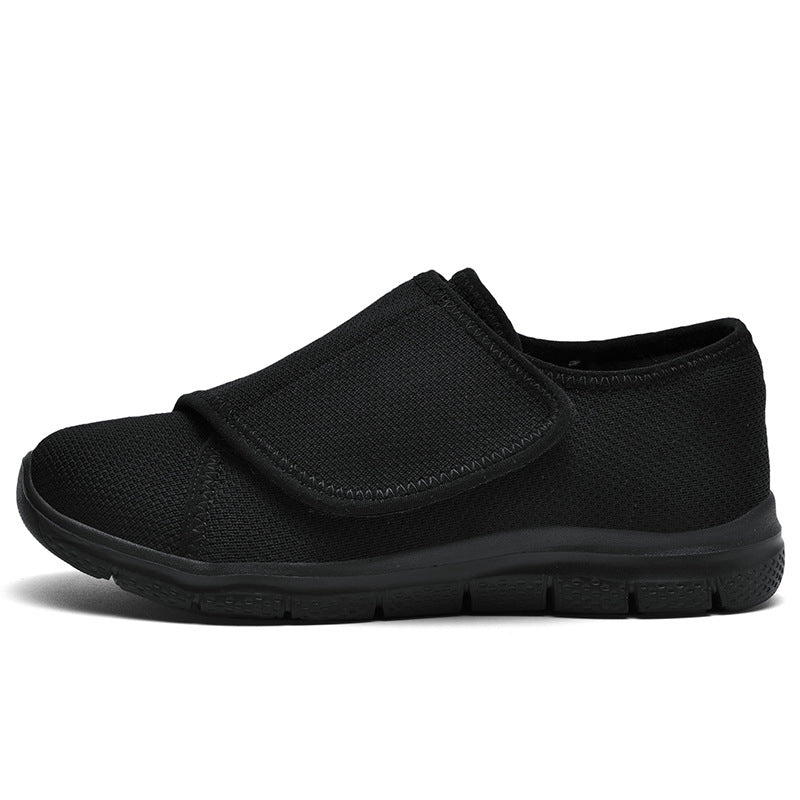 Damen Bequeme Slip-On Sneakers mit hygienischem Designer-Klettverschluss R&B