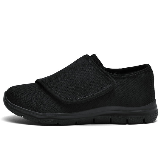 Damen Bequeme Slip-On Sneakers mit hygienischem Designer-Klettverschluss R&B