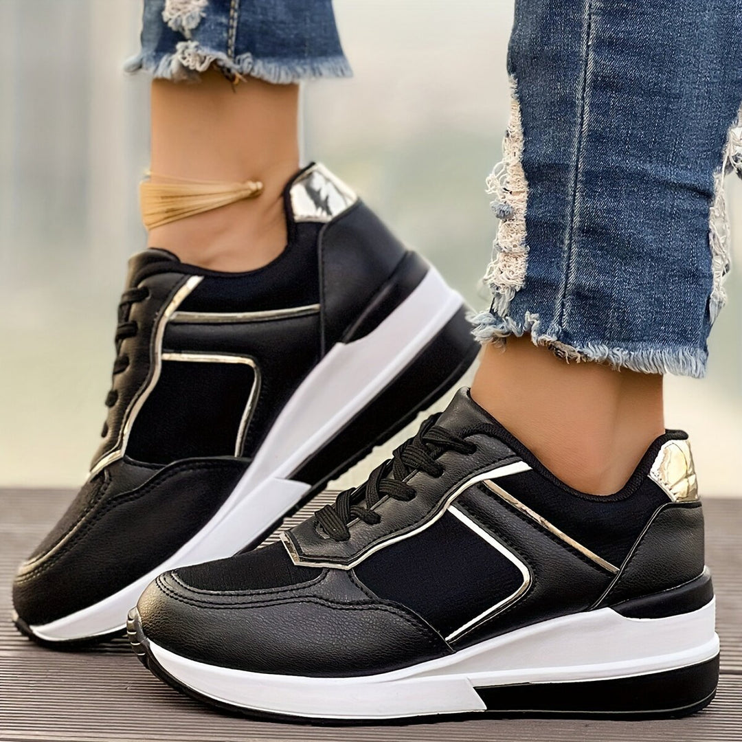 Damen Sportliche Sneakers mit modischem Design und rutschfester Sohle R&B