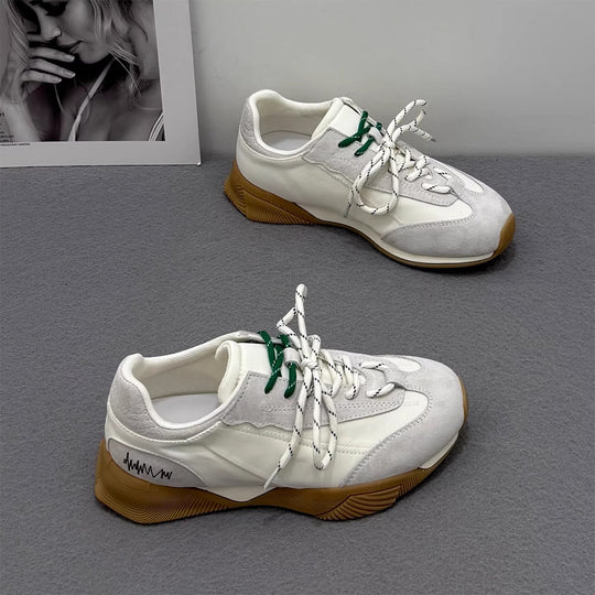 Damen modische Sneakers mit atmungsaktiver Mesh-Oberfläche und trendigem Design R&B
