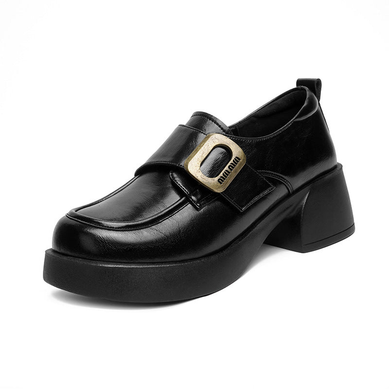 Damen Modische Sling-Pumps mit trendiger Schnallenverzierung und komfortablem Blockabsatz R&B