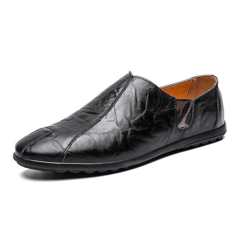 Damen bequeme Lederclogs R&B
