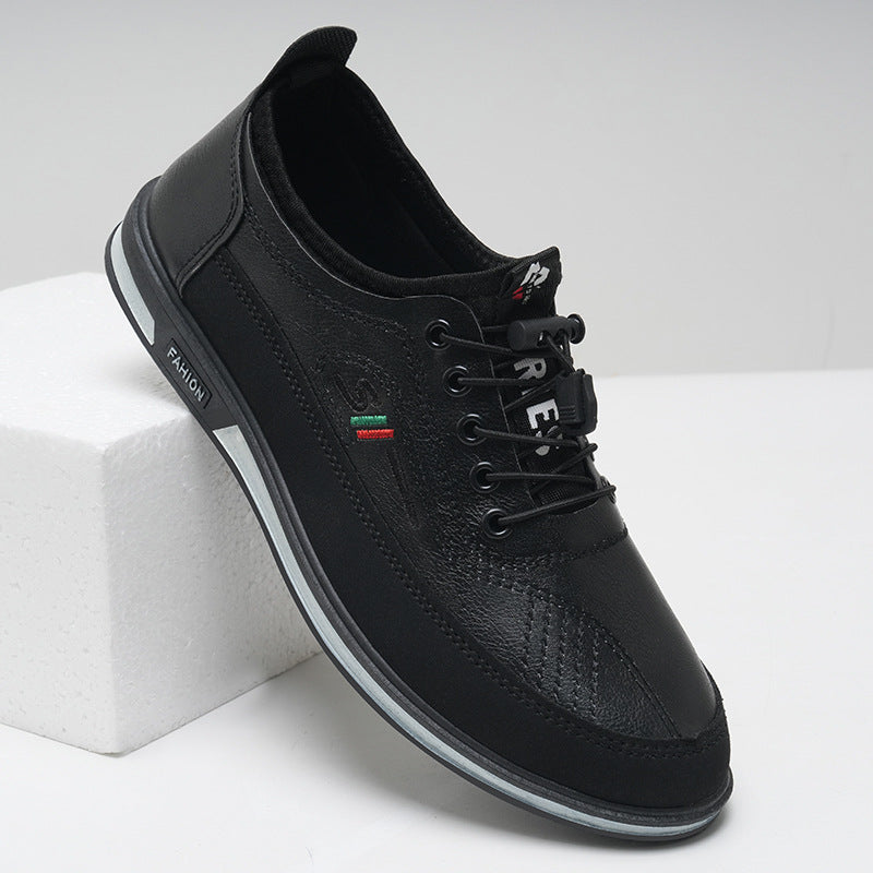 Herren Freizeit-Schnürschuhe mit innovativer Schnellschnürtechnologie und rutschfester Sohle