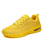 Damen Atmungsaktive Fitness Sneaker mit stoßdämpfender Sohle R&B