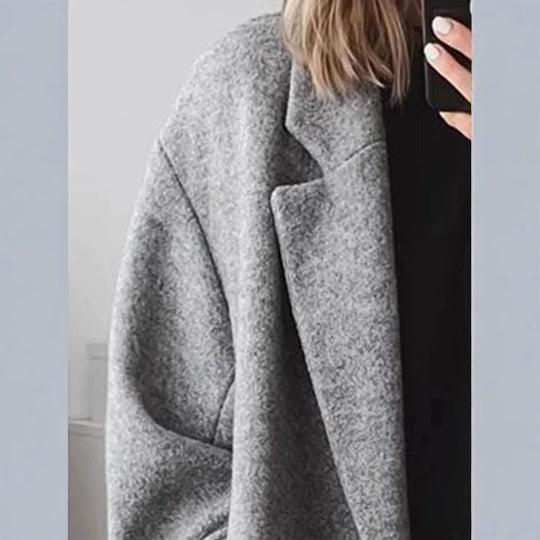 Damen Eleganter Oversized-Mantel R&B