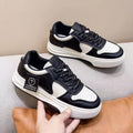 Damen Sportliche Sneaker mit dicker Sohle und atmungsaktivem Obermaterial R&B