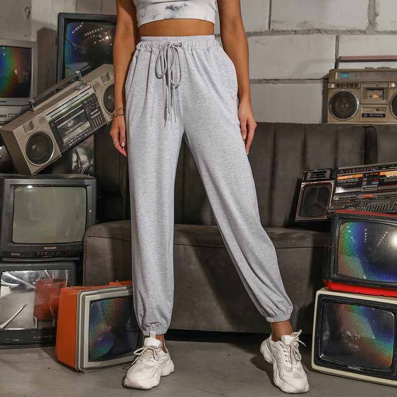 Damen Freizeithose mit Gummibund und seitlichen Eingrifftaschen R&B
