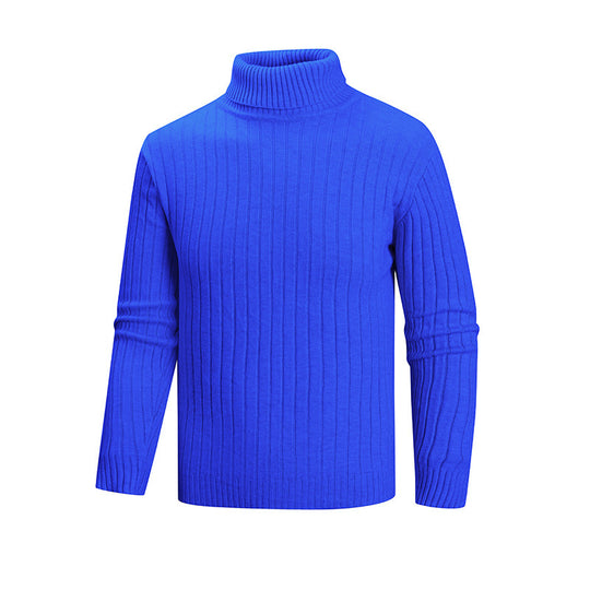 Herren Strickpullover mit Stehkragen R&B