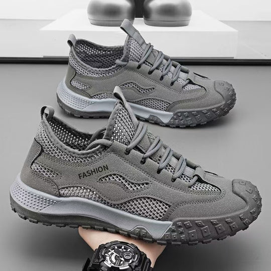Damen leichte und atmungsaktive Freizeitschuhe im Trekking-Stil R&B