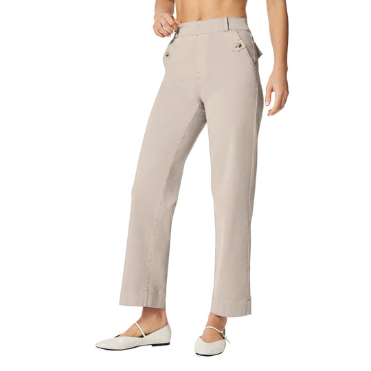 Damen Weitgeschnittene Stoffhose mit eleganten Details R&B