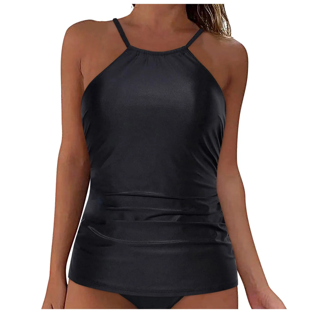 Damen Tankini mit floralem Design und figurbetontem Schnitt R&B