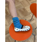 Damen elegante Ballerinas mit flexiblem Gummizug