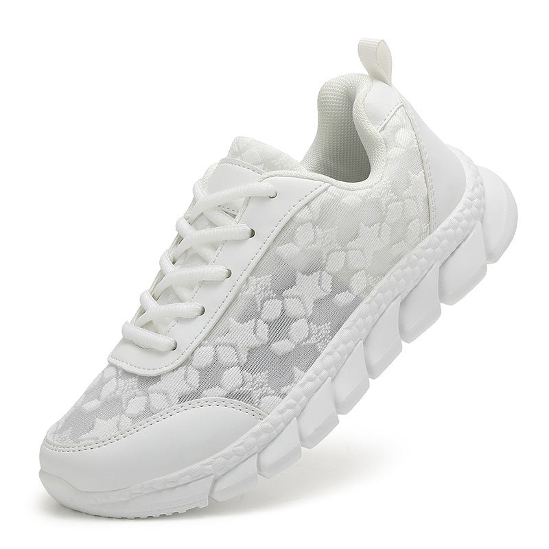 Damen Atmungsaktive Freizeitsneakers mit modischem Mesh-Obermaterial R&B