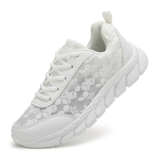 Damen Atmungsaktive Freizeitsneakers mit modischem Mesh-Obermaterial R&B