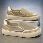 Damen Bequeme Slip-On Sneakers mit atmungsaktiver Mesh-Oberfläche und rutschfester Laufsohle R&B