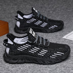 Damen Hochleistungs-Freizeitschuhe mit atmungsaktivem Mesh-Obermaterial und dämpfender Sohle R&B