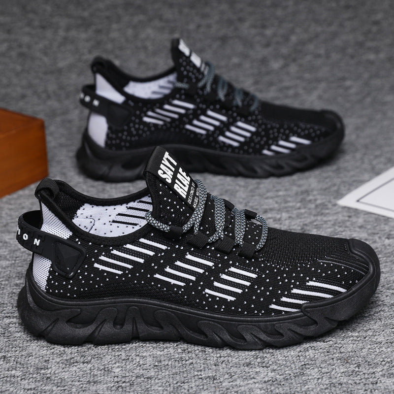 Damen Hochleistungs-Freizeitschuhe mit atmungsaktivem Mesh-Obermaterial und dämpfender Sohle R&B