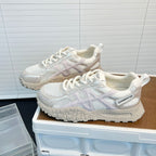 Damen Sportliche Sneakers mit atmungsaktiver Mesh-Oberfläche und rutschfester Sohle R&B