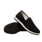 Damen Bequeme Slip-On Freizeitschuhe aus elastischem Material R&B