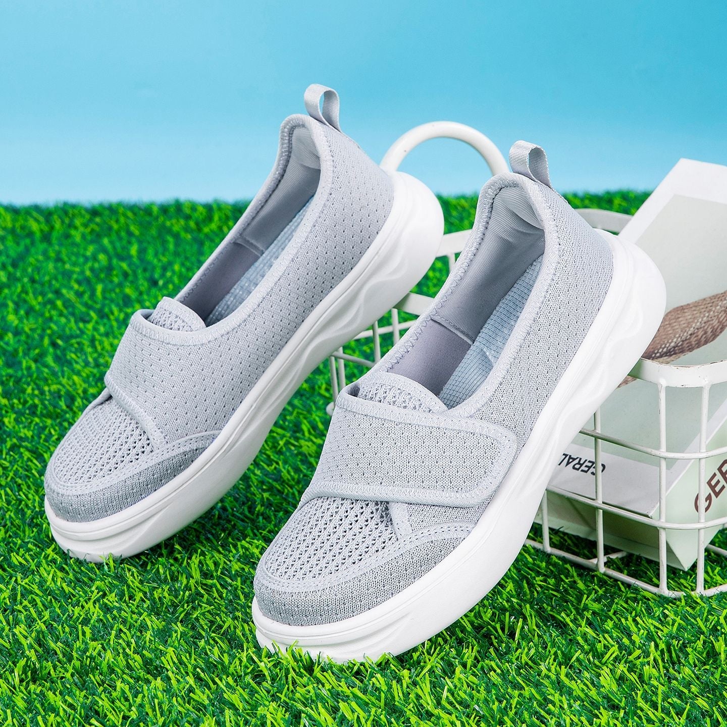 Damen Atmungsaktive Komfort-Sneaker R&B