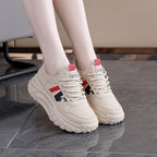 Damen Trendige Chunky Sneakers mit rutschfester Sohle und atmungsaktivem Obermaterial R&B