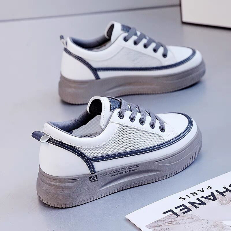 Damen Sneaker mit atmungsaktivem Mesh und sportlicher Laufsohle R&B