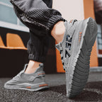 Damen Sportliche Laufsneaker mit atmungsaktiver Mesh-Oberfläche und rutschfester Sohle R&B