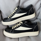 Damen Sportliche Sneakers aus hochwertigem Leder mit klassischem Design R&B